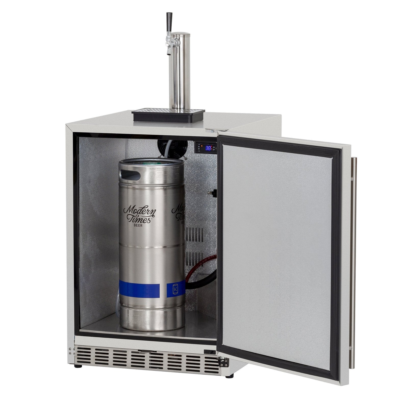 Summerset 15x15 inch Stainless Steel Drop In Sink and Hot and Cold Faucet SSNK-15D - BetterPatio.com