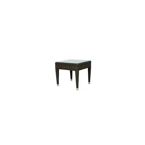 Source Furniture Zen End Table, Expresso Weave - BetterPatio.com