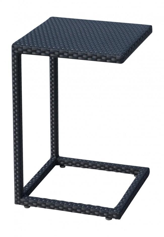 Panama Jack Onyx C End Table PJO-1901-BLK-ET - BetterPatio.com