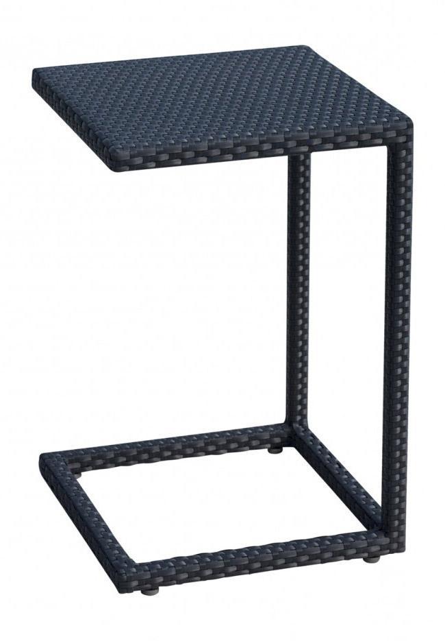 Panama Jack Onyx C End Table PJO-1901-BLK-ET - BetterPatio.com