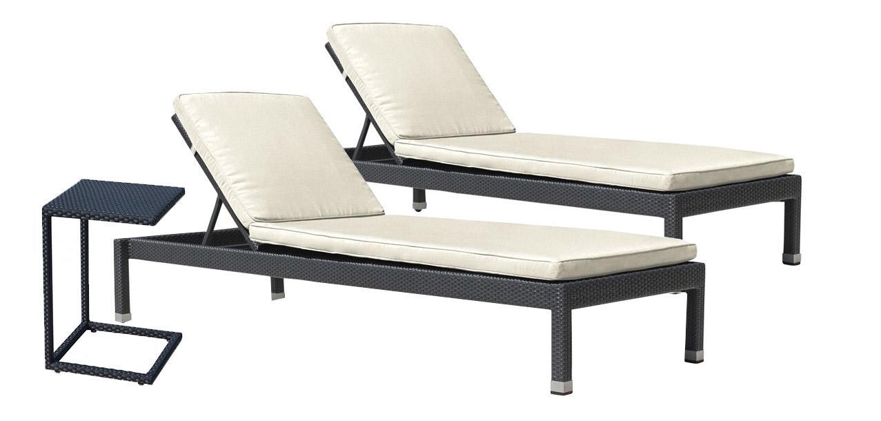 Panama Jack Onyx C End Table PJO-1901-BLK-ET - BetterPatio.com