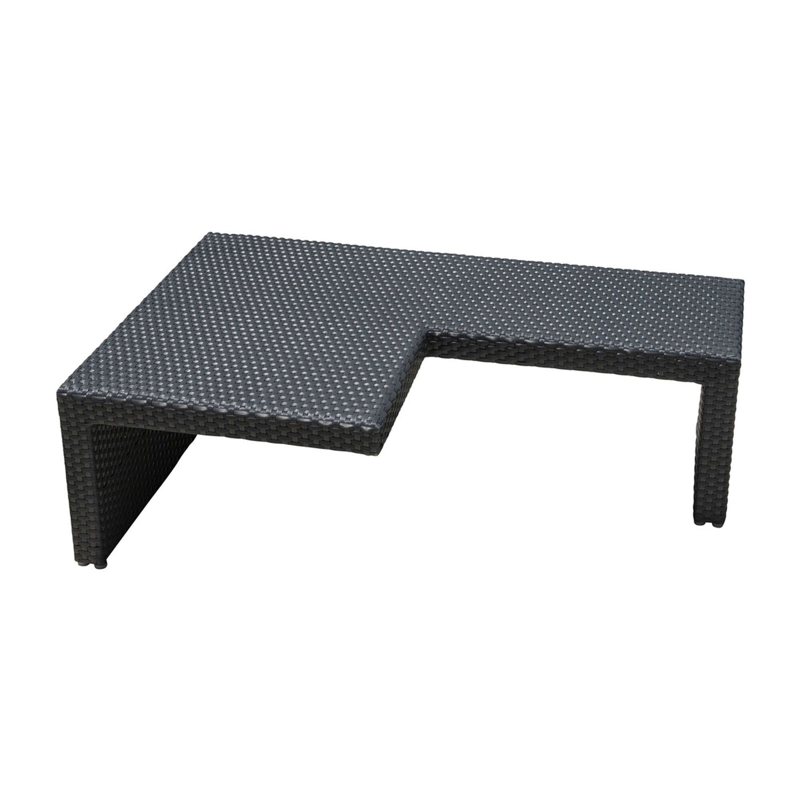 Panama Jack Onyx Puzzled Coffee Table PJO-1901-BLK-CT - BetterPatio.com