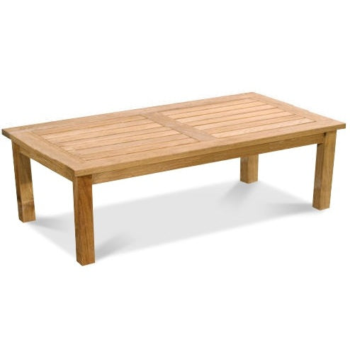 Douglas Nance Saybrooke 50” Rectangle Coffee Table DN5105 - BetterPatio.com