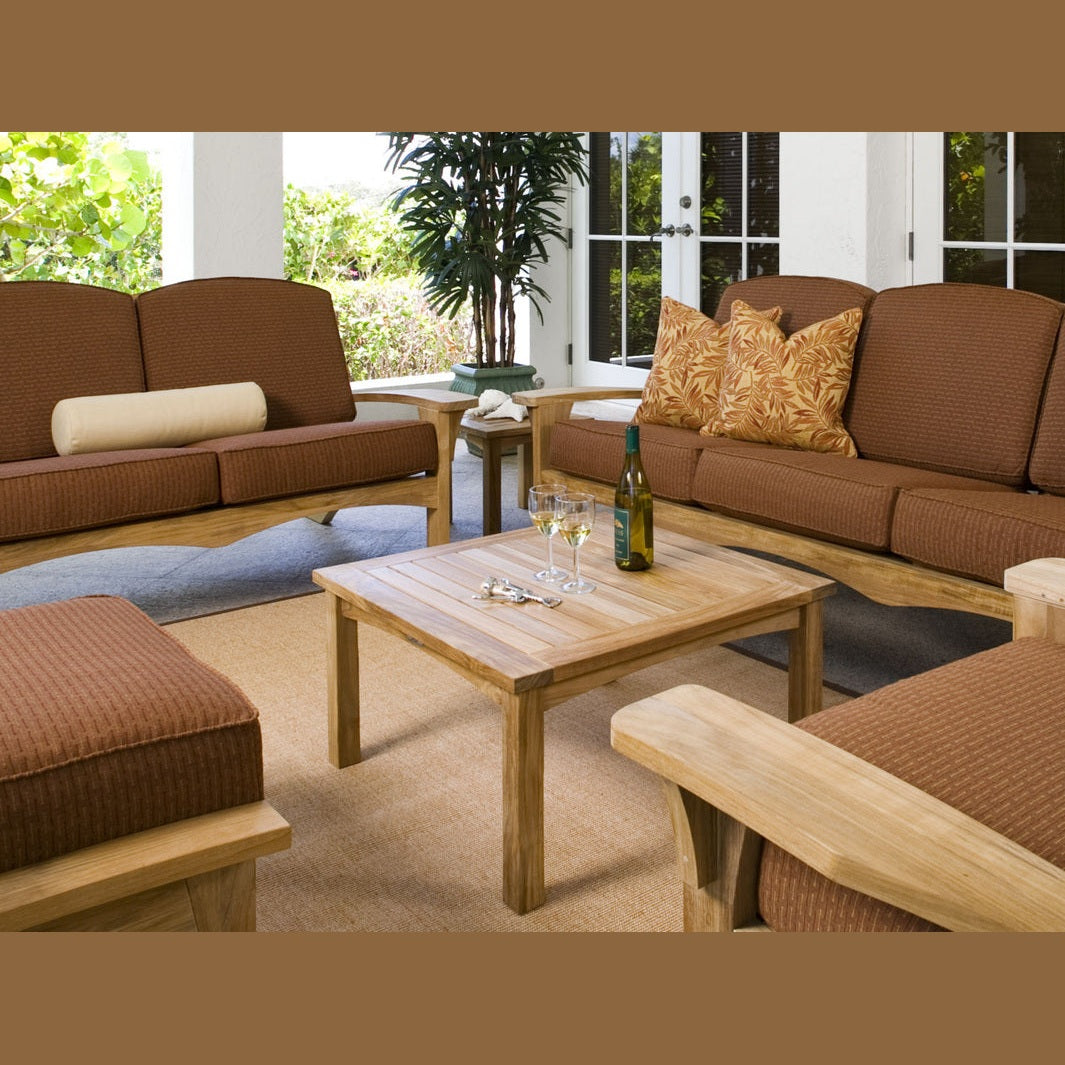 Douglas Nance Saybrooke 30” Square Coffee Table DN5103 - BetterPatio.com