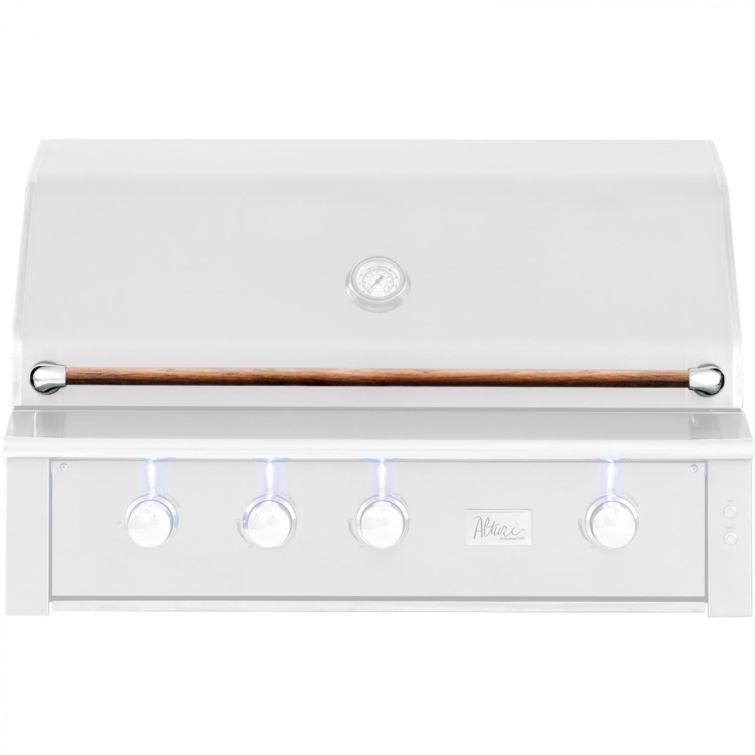 Summerset Optional Teak Hood Handle for 42 inch Alturi Grill ALT42-HTK - BetterPatio.com