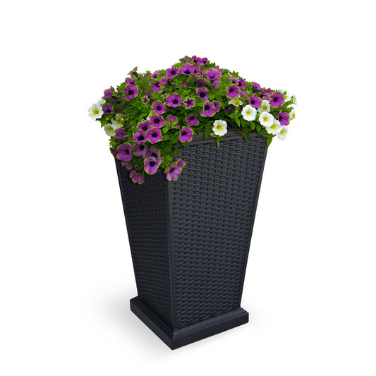 Mayne Wellington 28" Tall Planter 5863 - BetterPatio.com