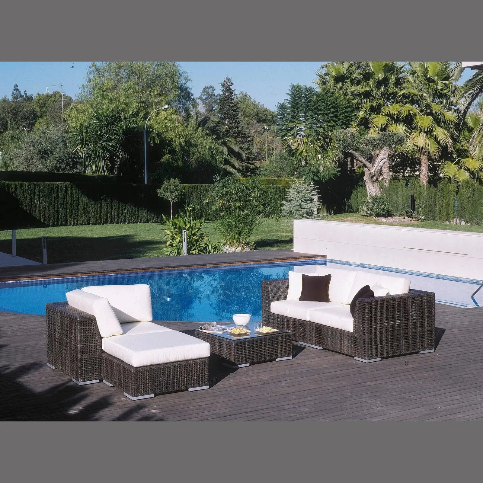 Soho 5-Piece Modular Sectional Set | Hospitality Rattan Patio