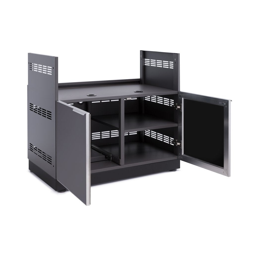 NewAge Outdoor Kitchen 40 in. Insert Grill Cabinet in Slate Gray 65209 - BetterPatio.com