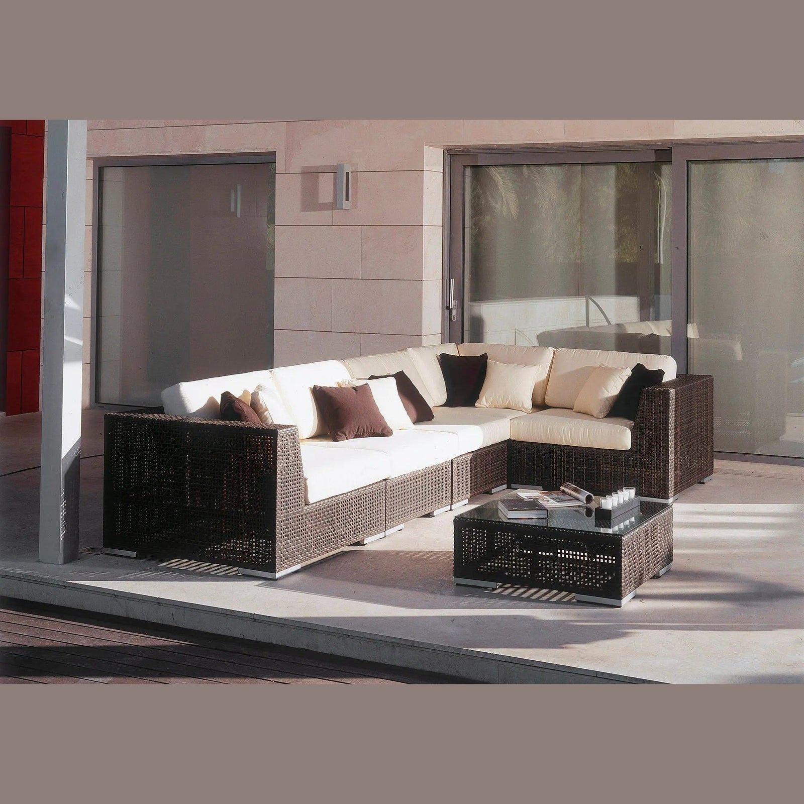 Soho 6-Piece Modular Sectional Set | Hospitality Rattan Patio