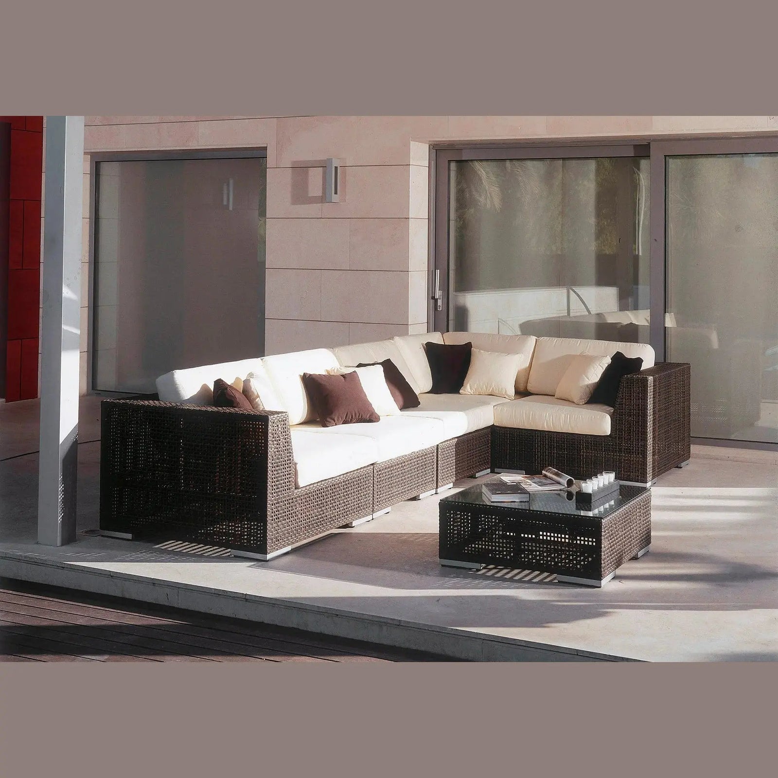 Soho 6-Piece Modular Sectional Set | Hospitality Rattan Patio