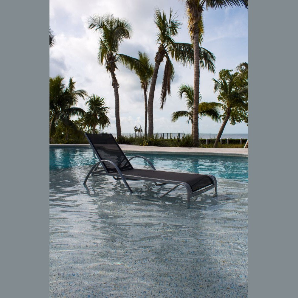 Ultra Chaise Lounge with Cushion 890-2205-GRY-CL-CUSH - BetterPatio.com