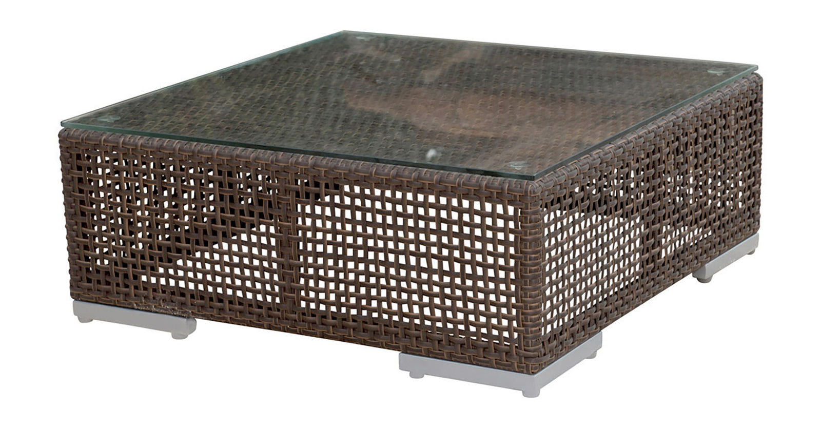 Soho Coffee Table with Glass | Hospitality Rattan Patio