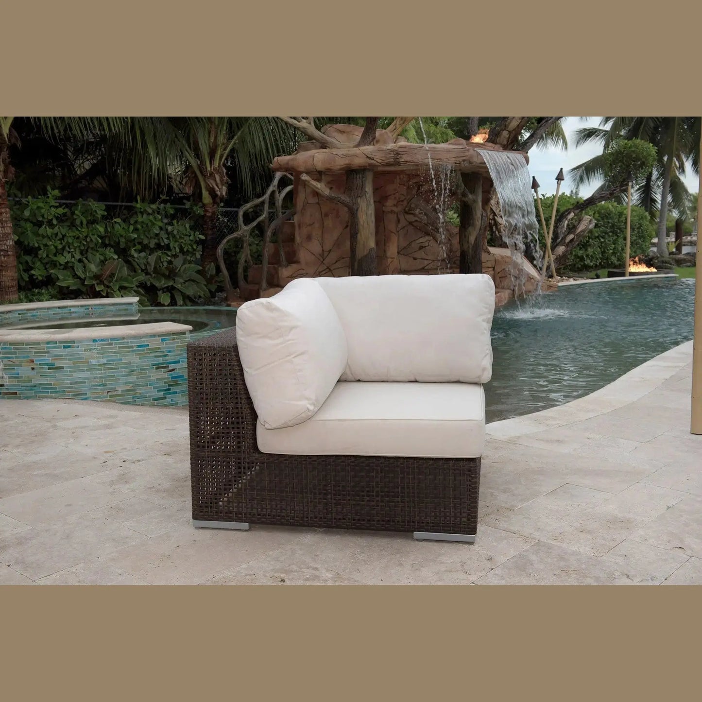 Soho Modular Corner Chair | Hospitality Rattan Patio