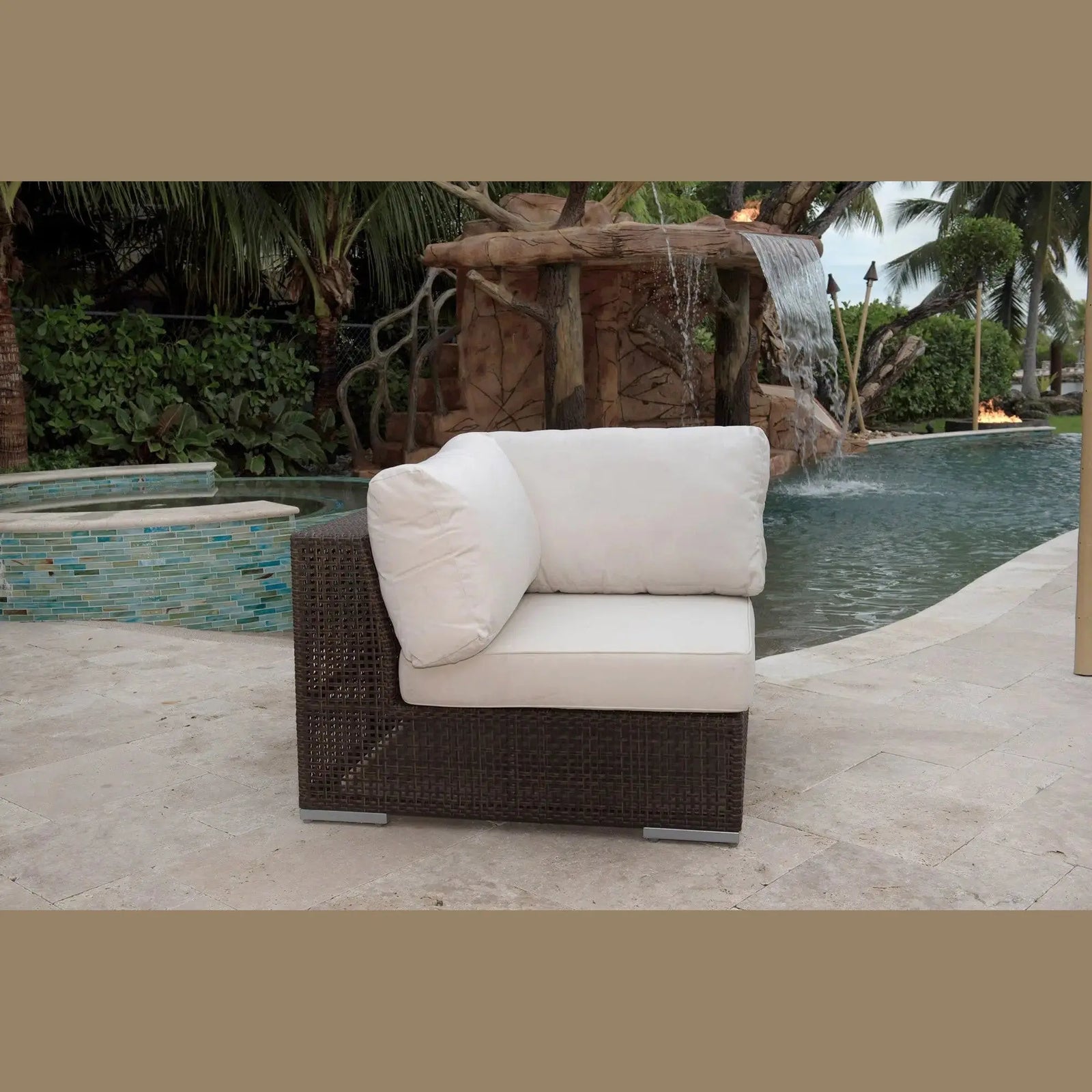 Soho Modular Corner Chair | Hospitality Rattan Patio