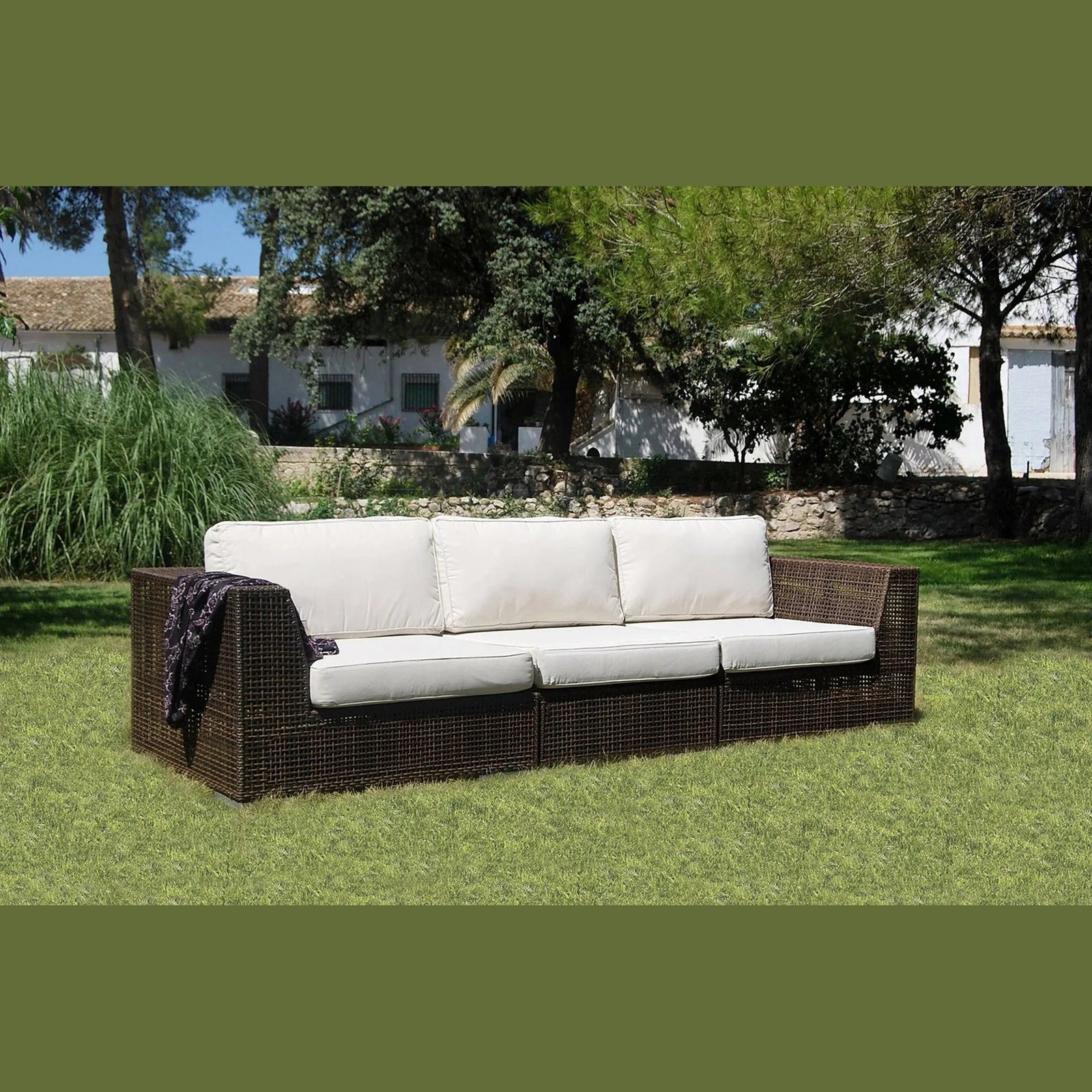 Soho 3-Piece Modular Sofa | Hospitality Rattan Patio