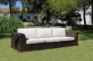 Soho 3-Piece Modular Sofa | Hospitality Rattan Patio