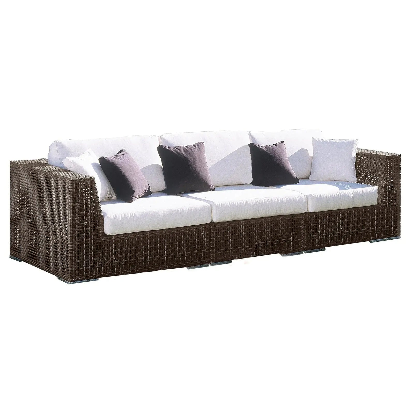 Soho 3-Piece Modular Sofa | Hospitality Rattan Patio