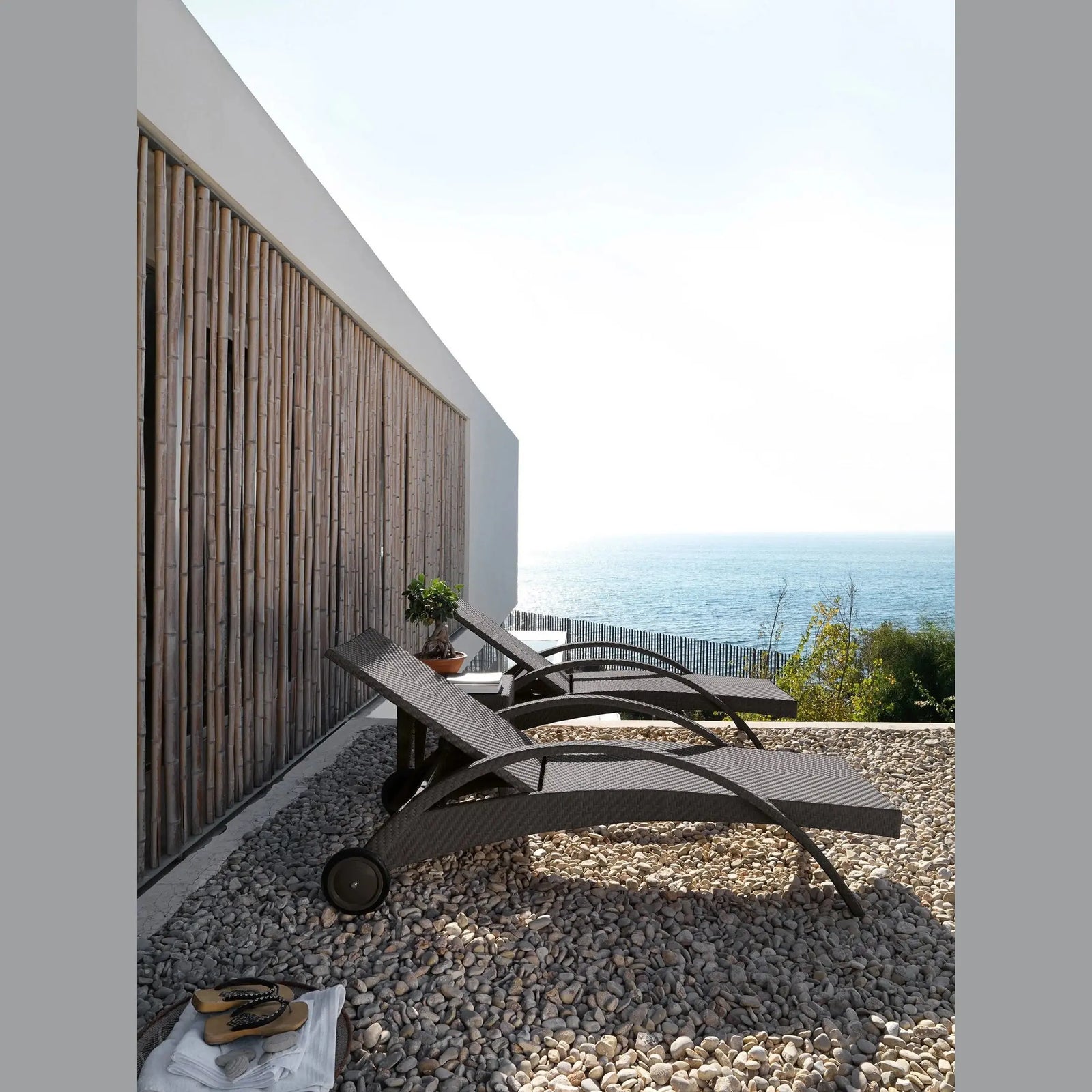 Soho Patio 3-Piece Chaise Lounge set | Hospitality Rattan Patio