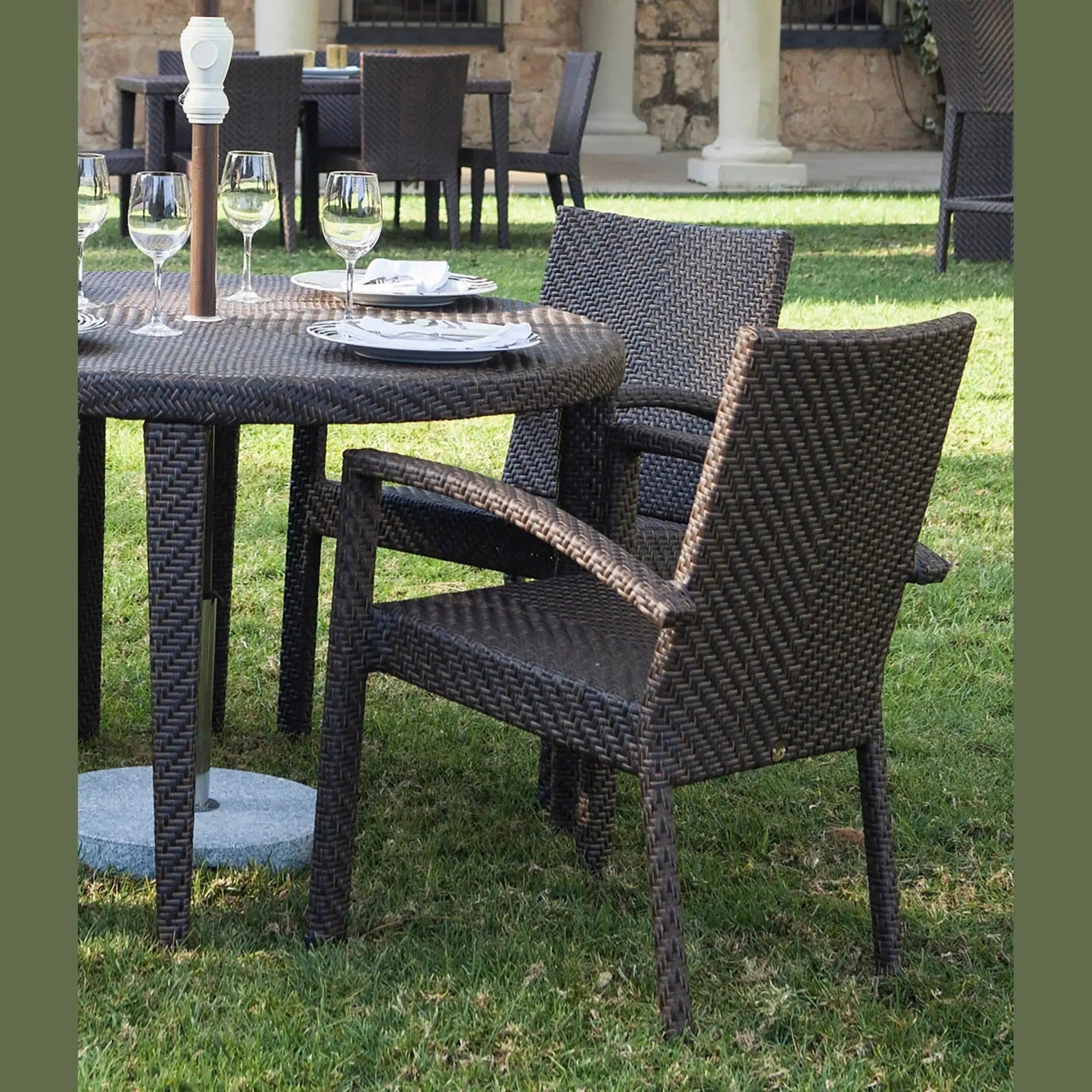 Soho Stackable Armchair | Hospitality Rattan Patio