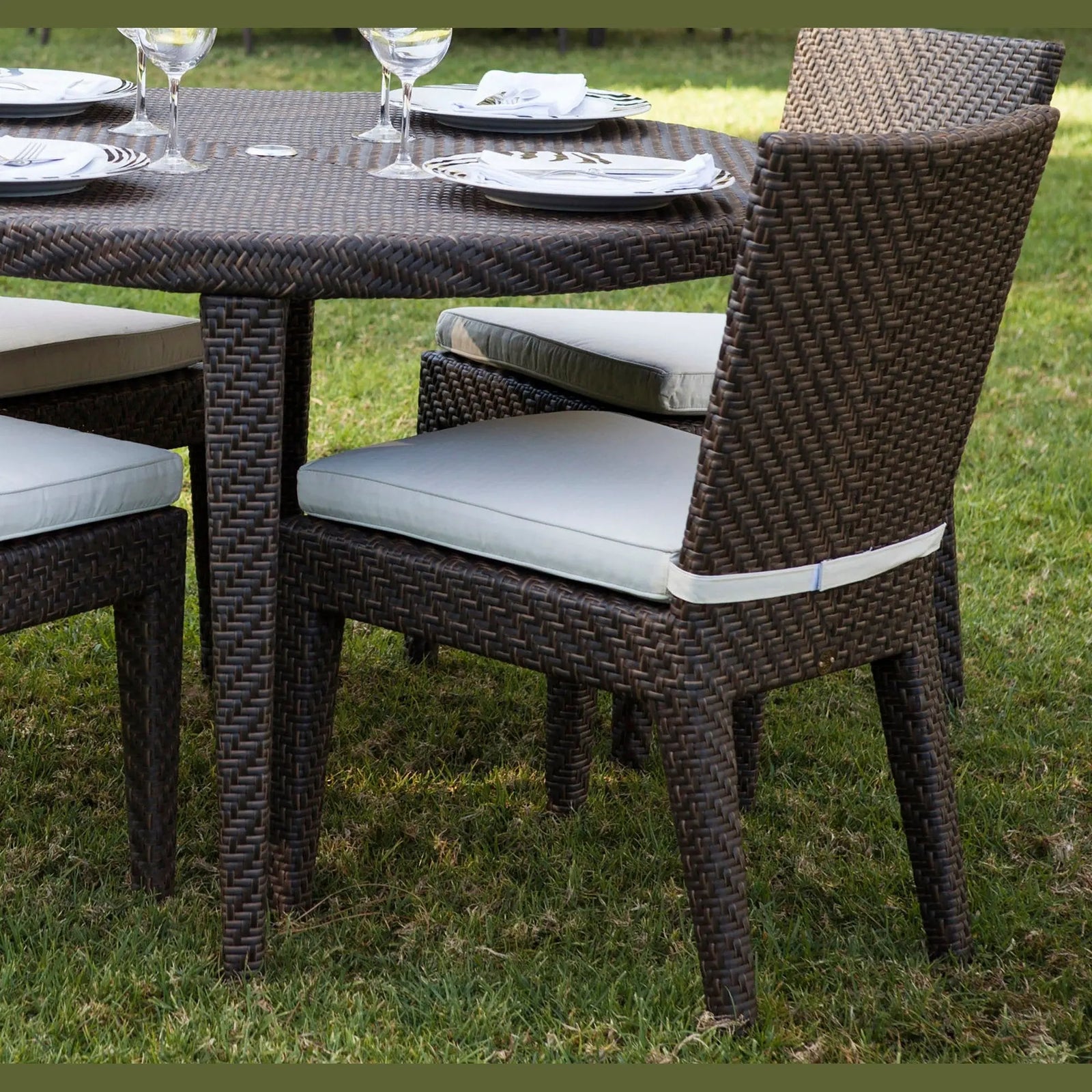 Soho Side chair with Cushion | Hospitality Rattan Patio