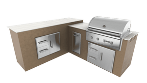 Rubbed Bronze, Drawer Door Storage - Left, 36" Coyote C Series Grill - Liquid Propane, 36" Coyote C Series Grill - Natural Gas