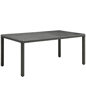 Modway Sojourn 70" Outdoor Patio Dining Table EEI-1930 - BetterPatio.com