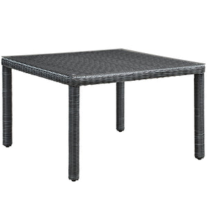 Modway Summon 47" Square Outdoor Patio Dining Table EEI-1936 - BetterPatio.com