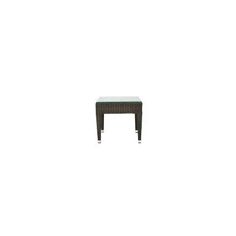 Source Furniture Zen End Table, Expresso Weave - BetterPatio.com