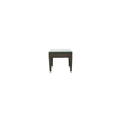 Source Furniture Zen End Table, Expresso Weave - BetterPatio.com