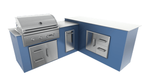 Navy Marine, Drawer Door Storage - Right, 36" Coyote C Series Grill - Liquid Propane, 36" Coyote C Series Grill - Natural Gas
