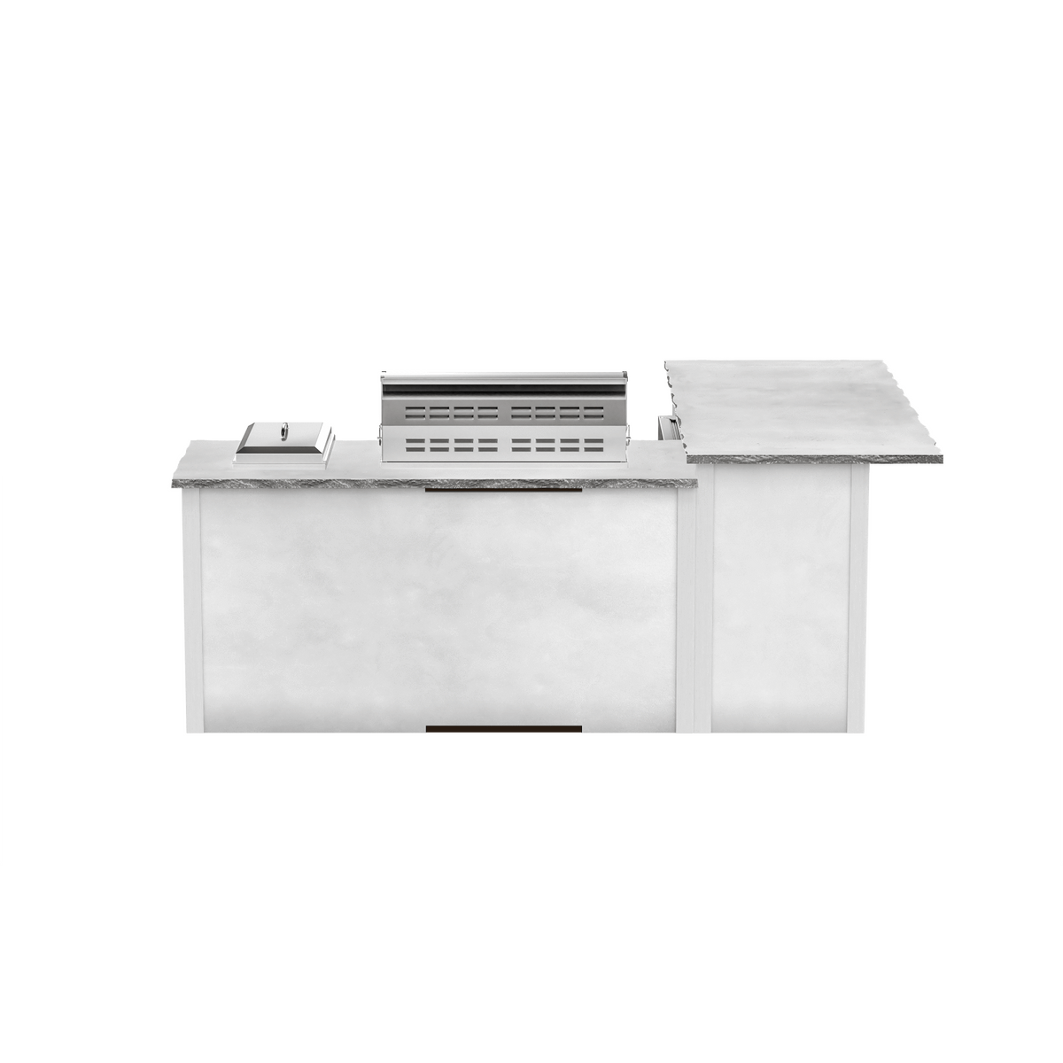 Modern Concrete White, Left