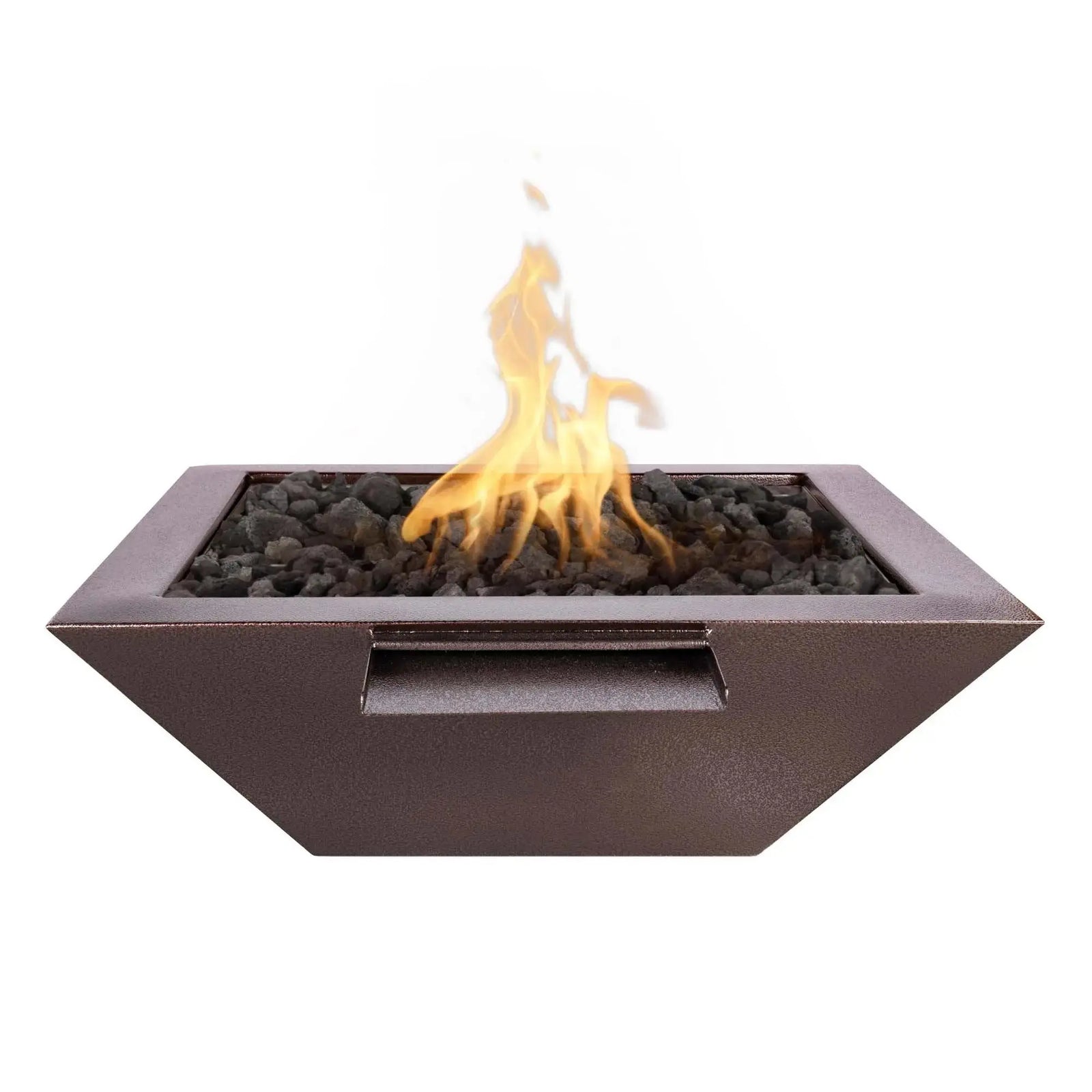The Outdoor Plus 24" Maya Powder Coated Fire & Water Bowl