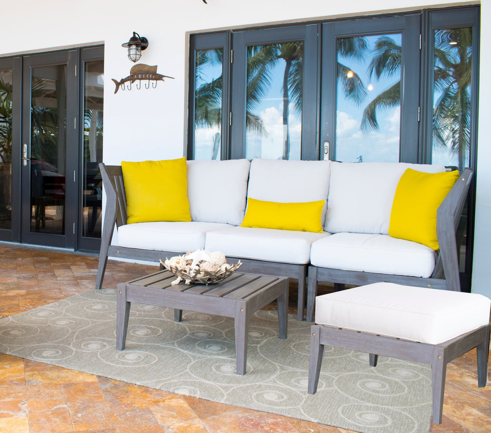 Panama Jack Poolside Modular 5-Piece Sectional - BetterPatio.com