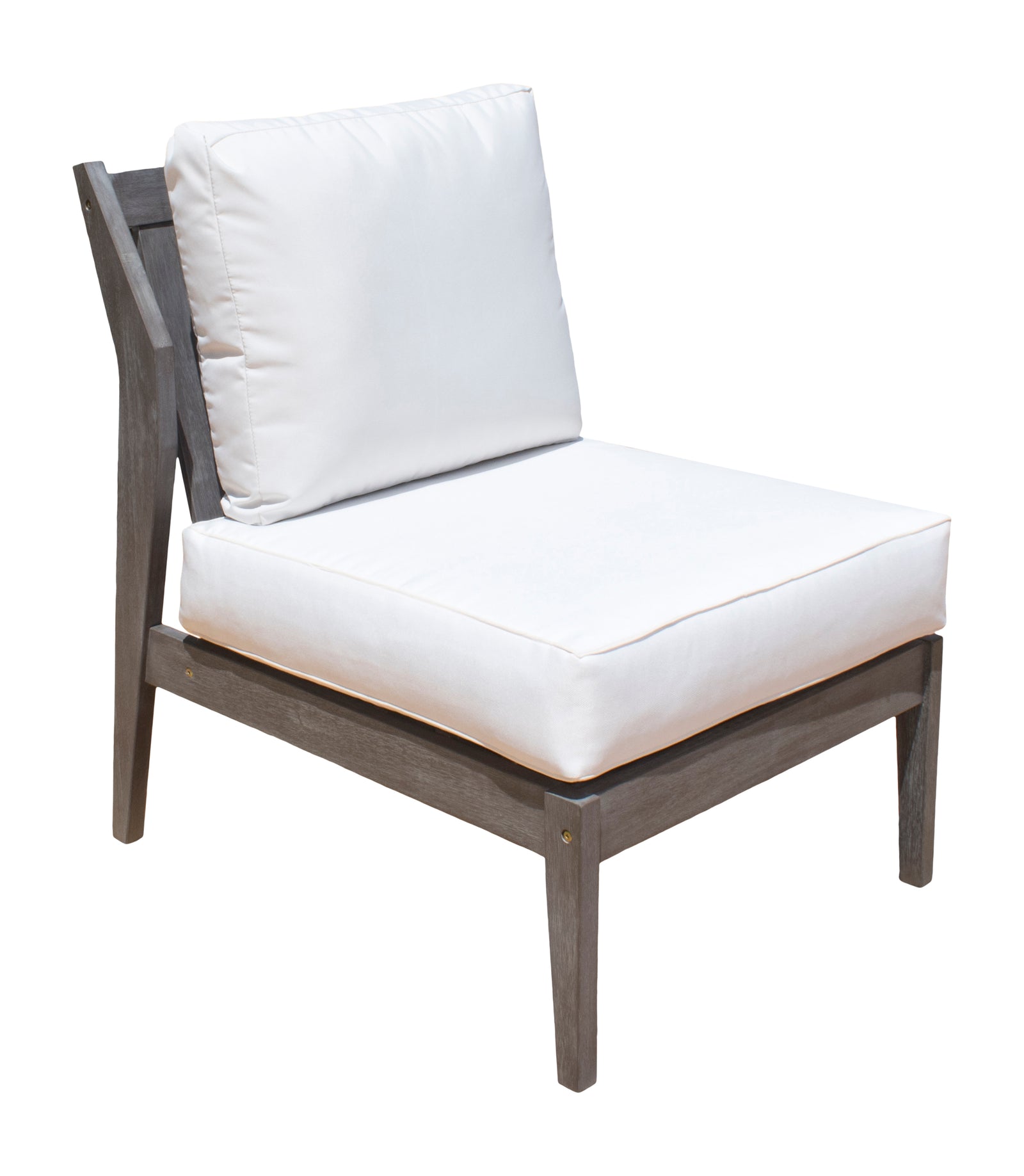 Panama Jack Poolside Modular Armless Chair with Cushion - BetterPatio.com