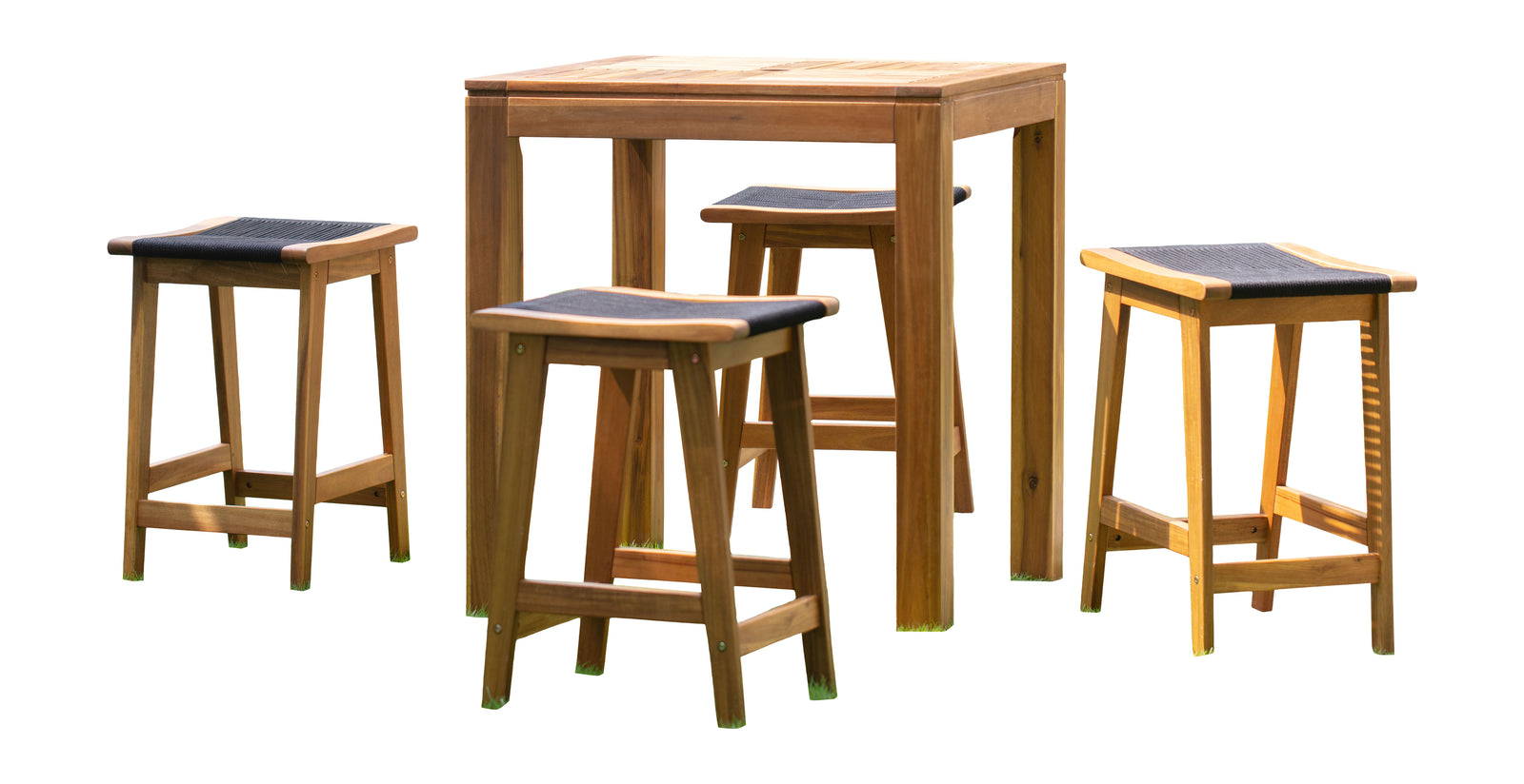 Panama Jack Laguna 5-Piece Backless Pub Dining Set PJO-3301-ACA-5PB