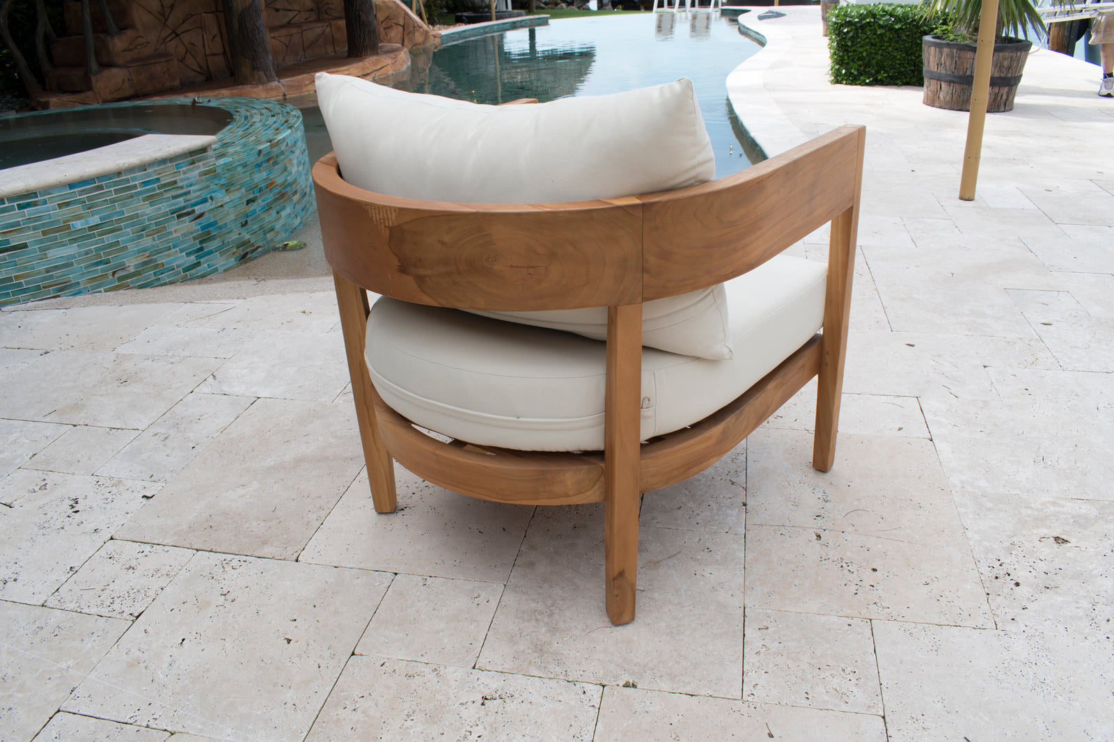 Panama Jack Bali Teak Lounge chair PJO-3601-NAT-LC