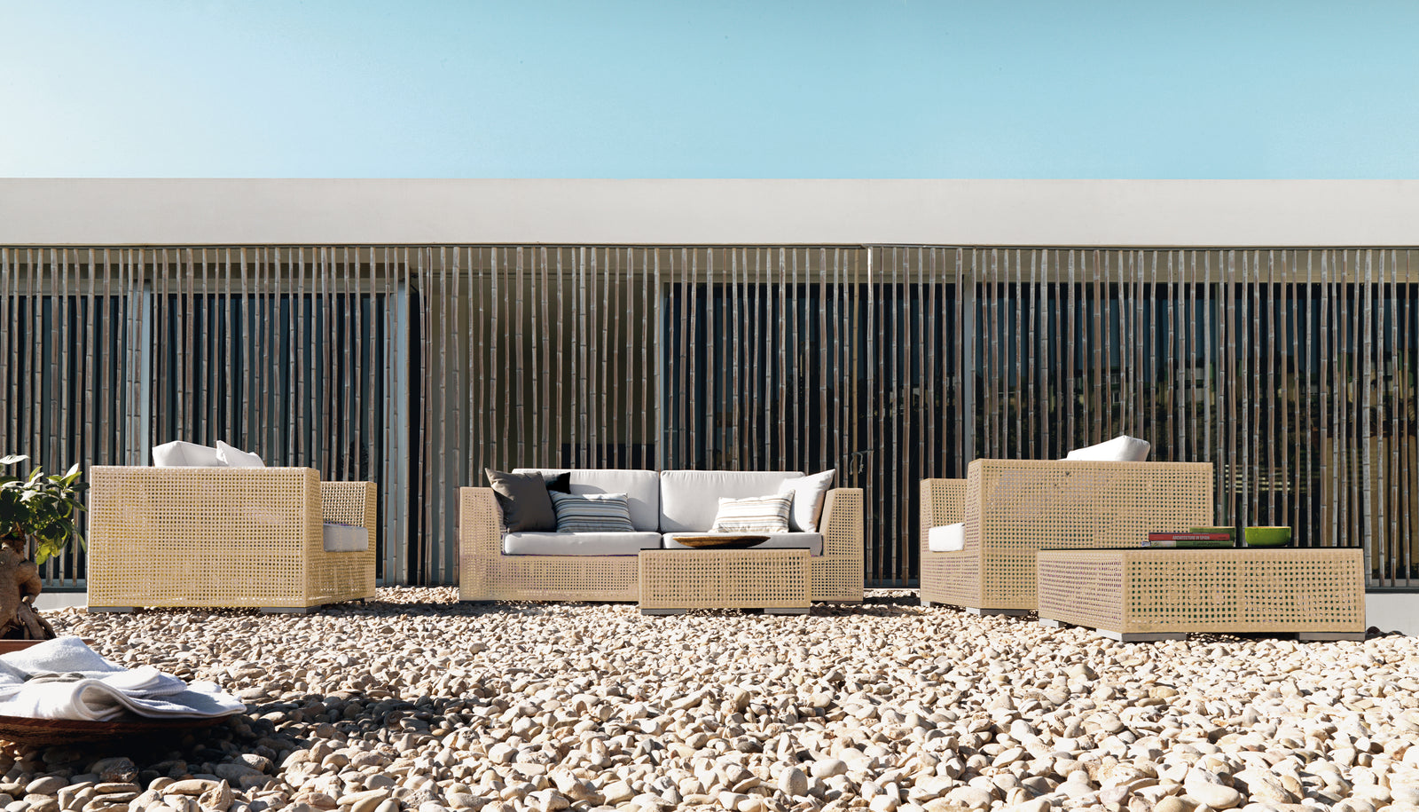 Panama Jack Austin 5-Piece Seating Set - BetterPatio.com