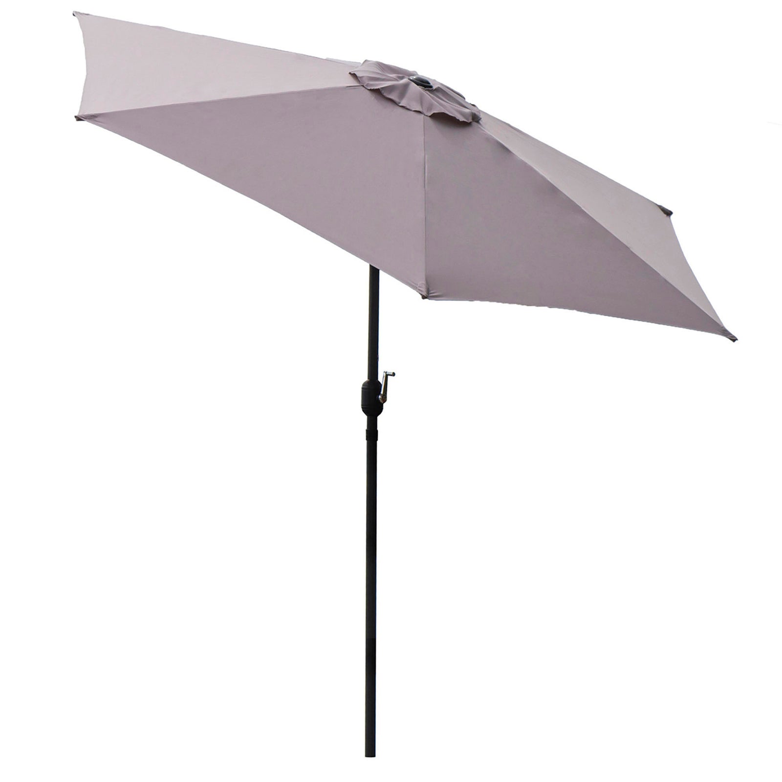 Panama Jack 9 ft Aluminum Patio Tilt Umbrella with Crank