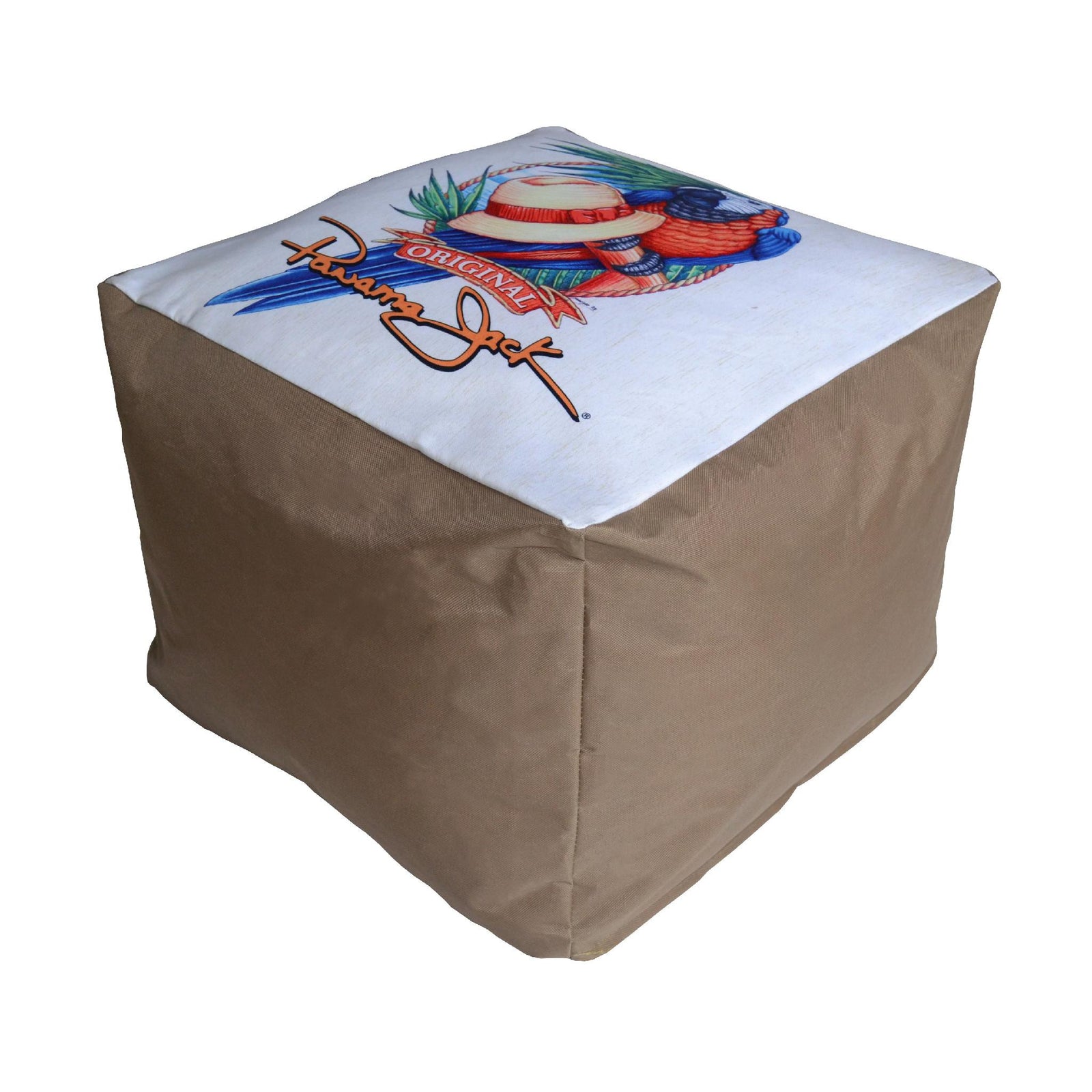 Panama Jack Parrot Pouf Ottoman PJO-9001-PP-OT - BetterPatio.com