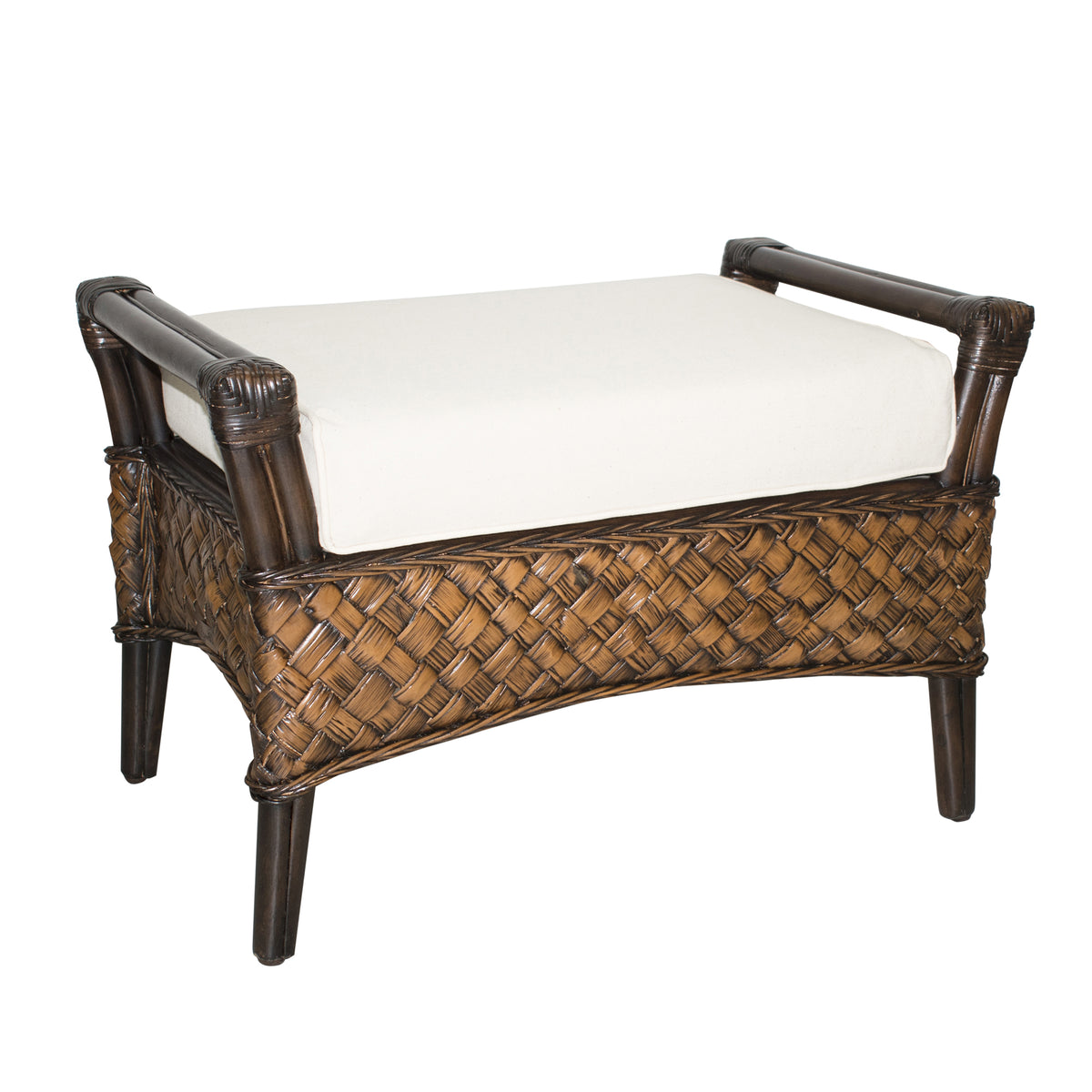 Panama Jack Espresso Ottoman PJS-1601-ATQ-OT - BetterPatio.com
