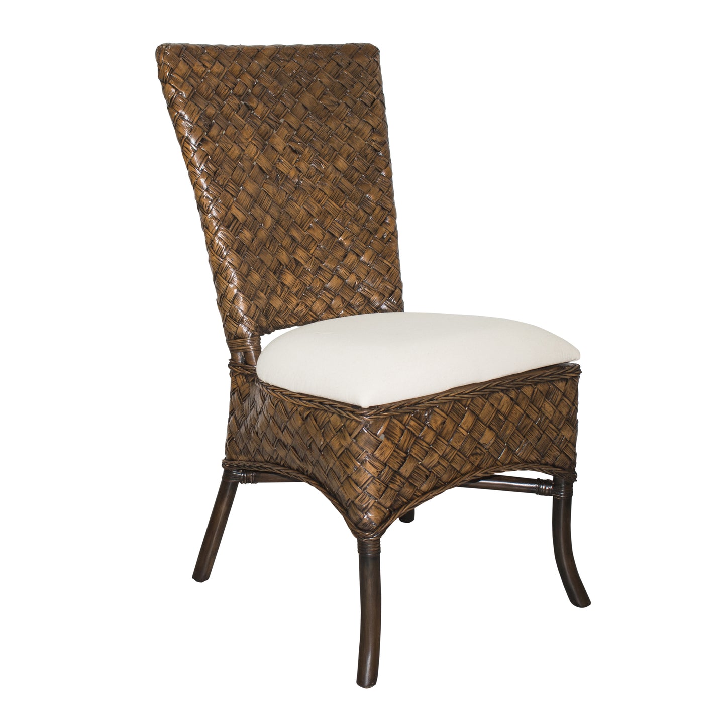 Panama Jack Espresso Side Chair PJS-1601-ATQ-SC - BetterPatio.com