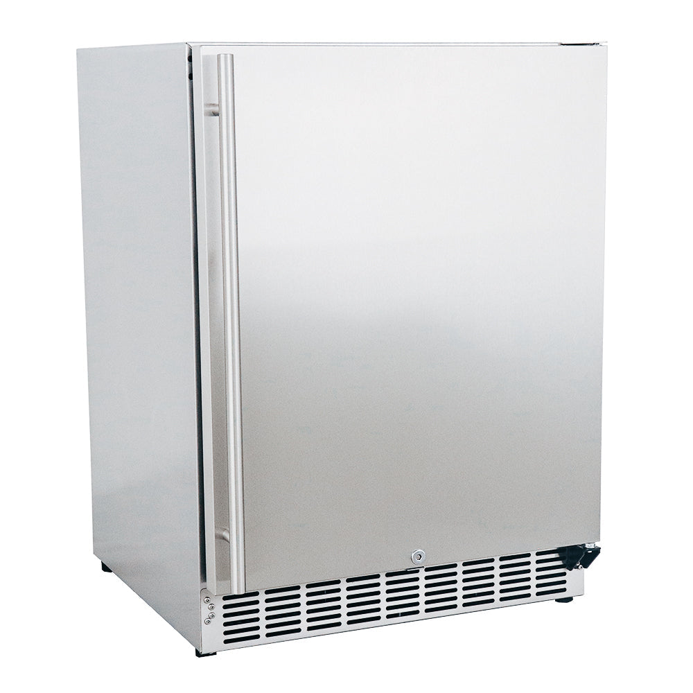 RCS Stainless Steel 24 Inch Outdoor Rated Refrigerator