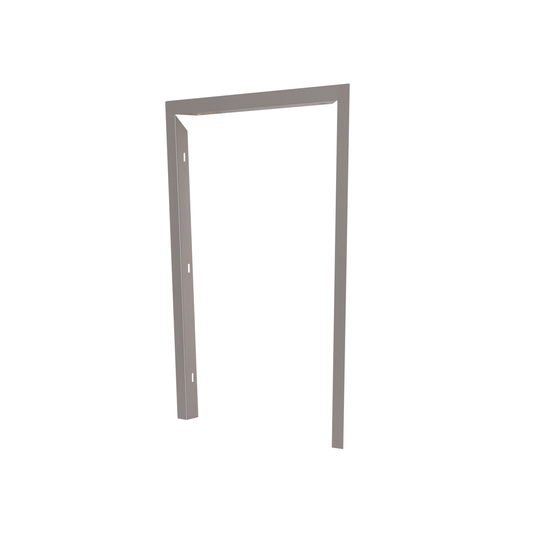 RCS Stainless Trim Kit RTR5 - trim kit installed on REFR5 refrigerator RWC1