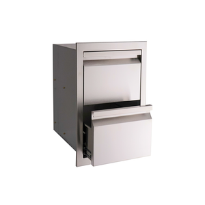 RCS - RCS Valiant Stainless Double Drawer-Fully Enclosed