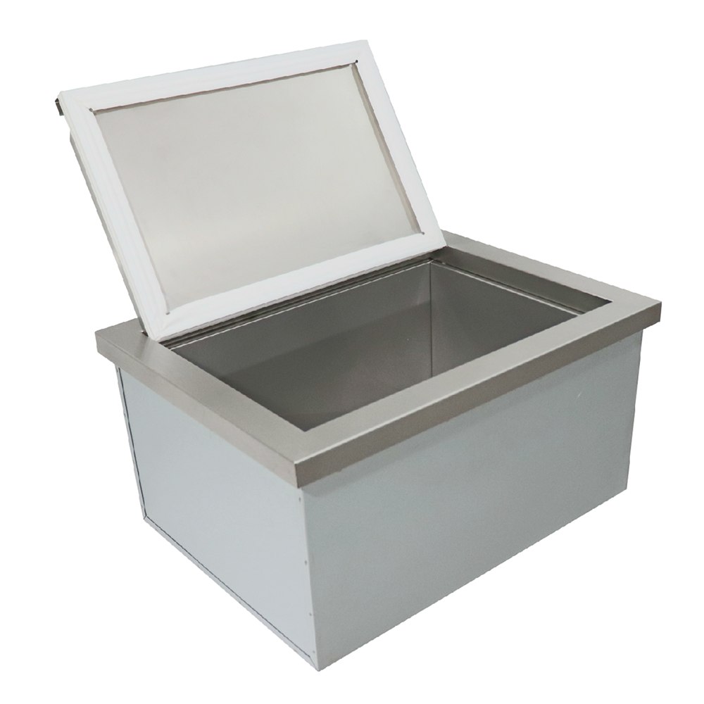 RCS - RCS Valiant Stainless Steel Steel Drop-In Cooler Ice Container with removable lid