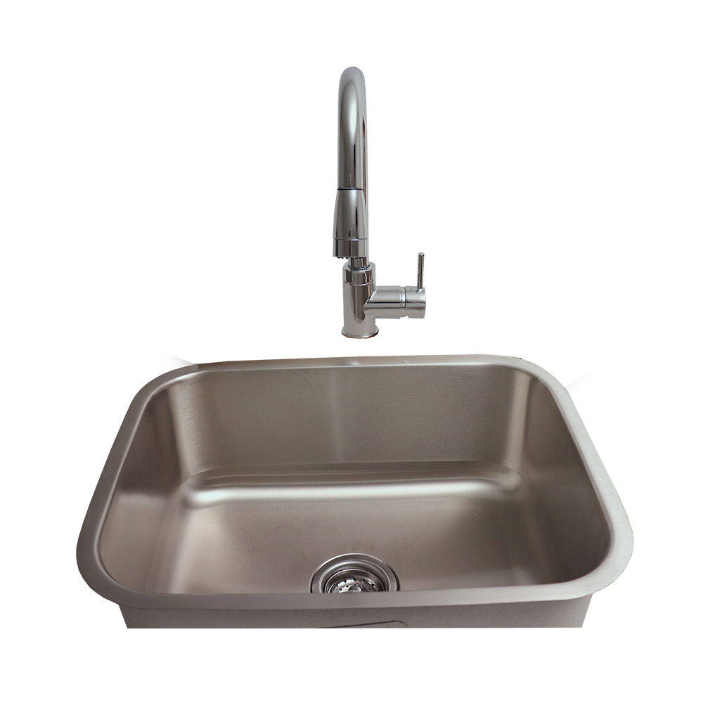 RCS - RCS Stainless Undermount Sink & Faucet