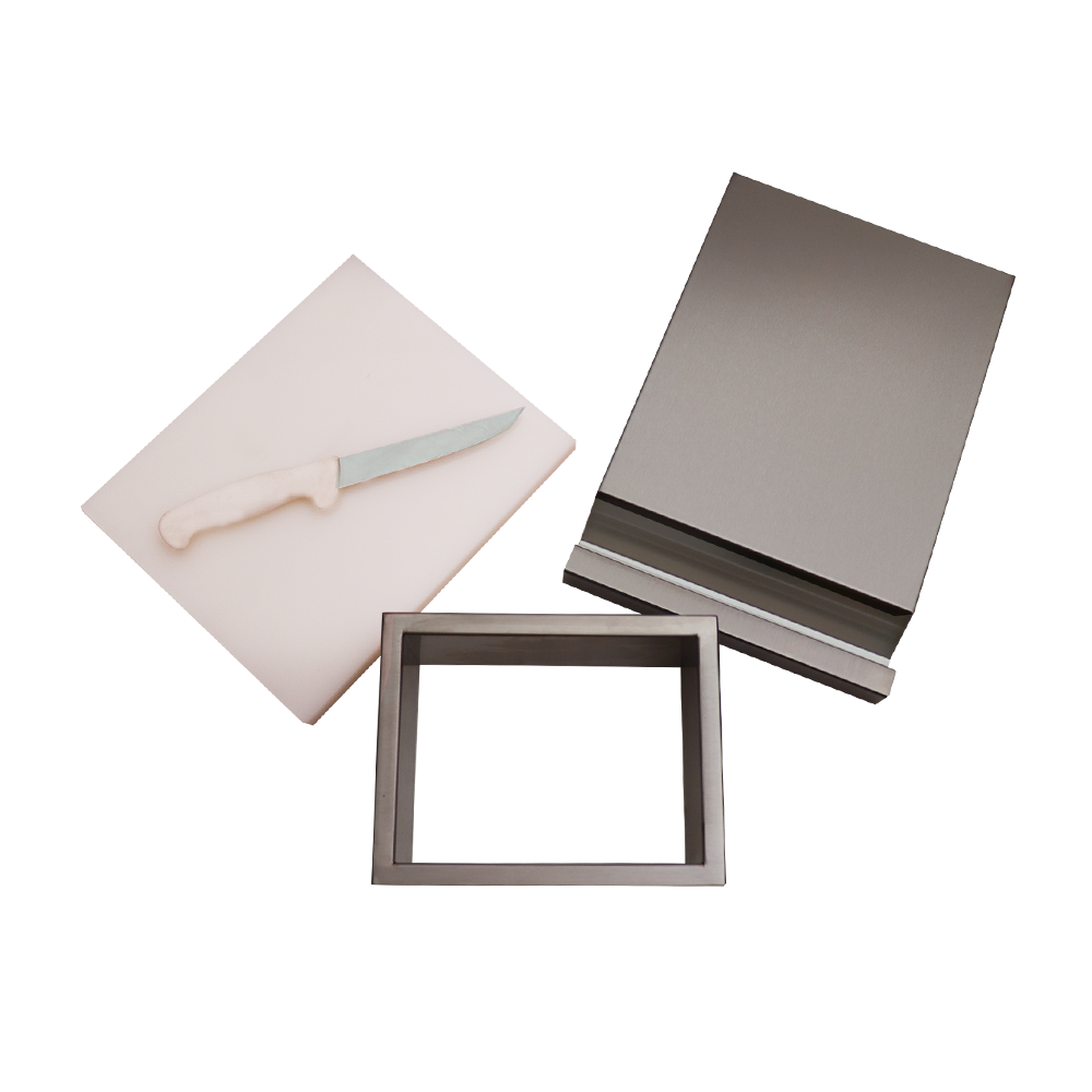 RCS Valiant Series Trash Chute and Cutting Board - BetterPatio.com