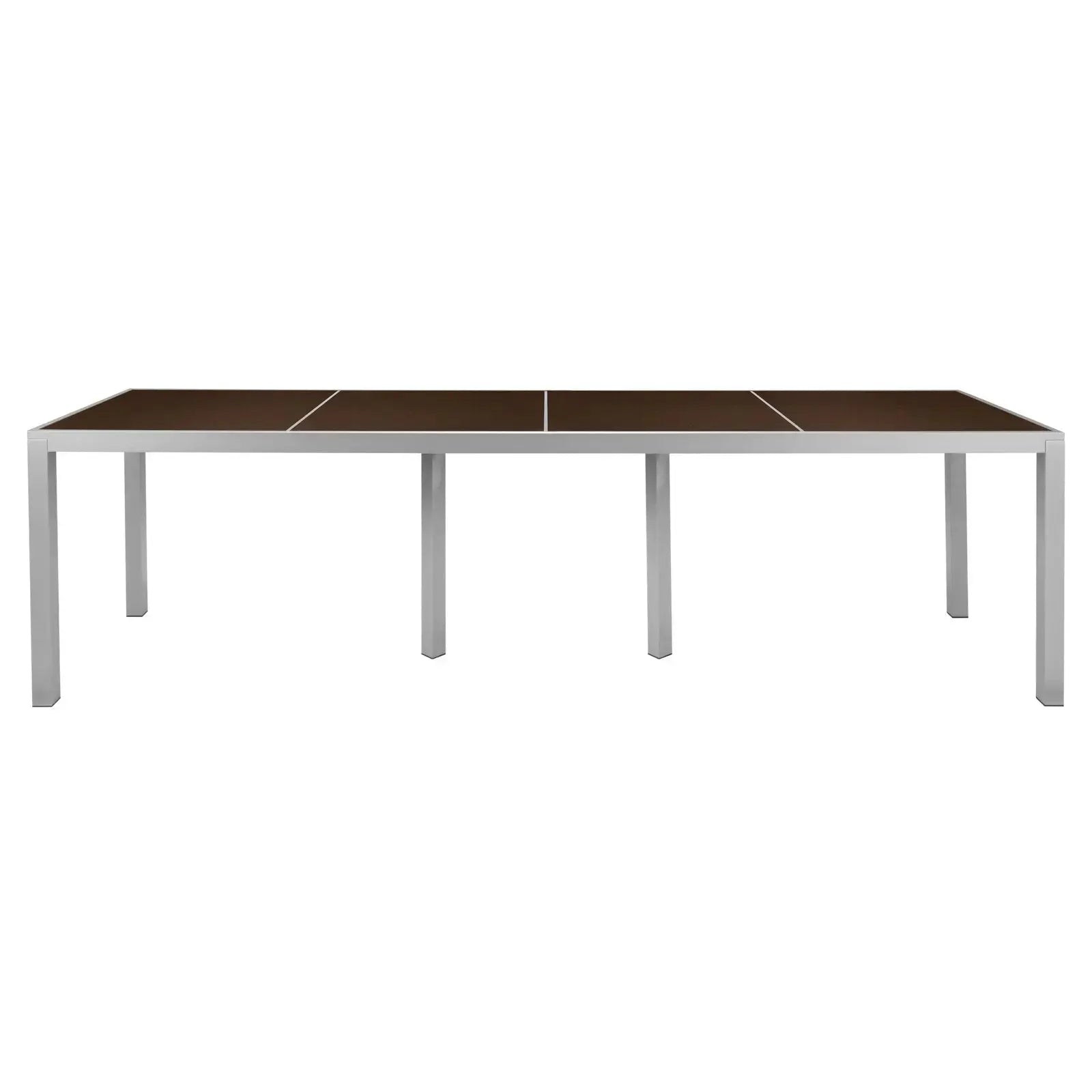 Source Sedona 36'' X 144'' Rectangular Table with Corsa Table Top SC-1014-406_SC-1009-587 - BetterPatio.com