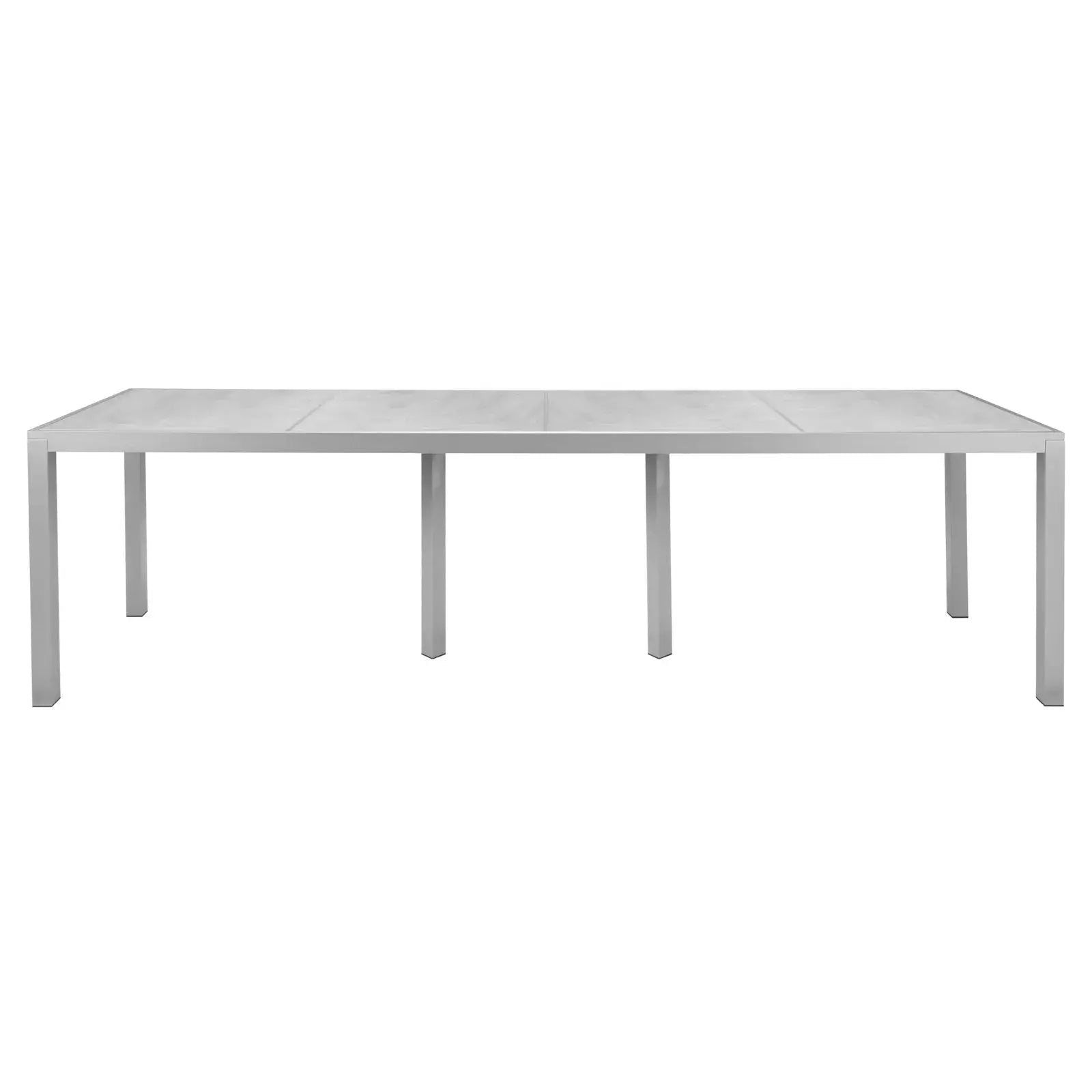 Source Sedona 36'' X 144'' Rectangular Table with Corsa Table Top SC-1014-406_SC-1009-587 - BetterPatio.com