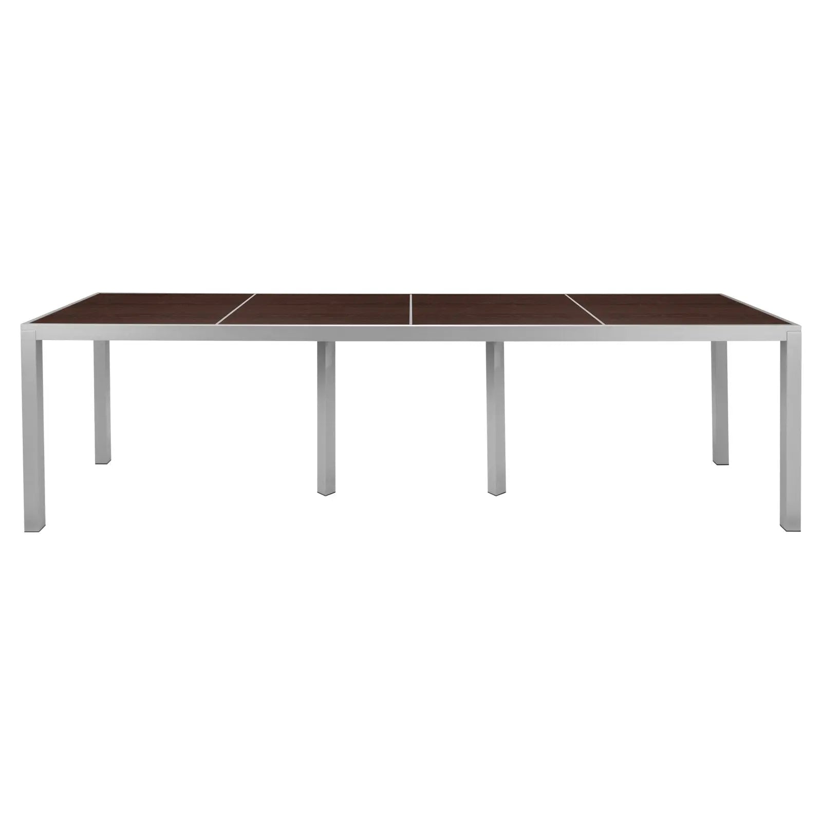 Source Sedona 36'' X 144'' Rectangular Table with Corsa Table Top SC-1014-406_SC-1009-587 - BetterPatio.com